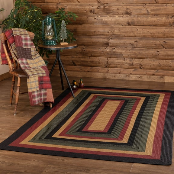 VHC Brands Wyatt Jute Rug Rect w/Pad 60x96