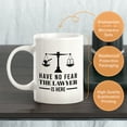 thumbnail image 3 of Designs ByLITA Have No Fear The Lawyer is Here 11oz Coffee Mug, 3 of 3