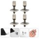 thumbnail image 1 of Milisten 4Ud Tornillos Resistentes Para Tabla De Surf Instalación Simple Y Conveniente, 1 of 8