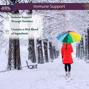 Buried Treasure ACF 14 in 1: Liquid Immune Support with Vitamin C, Zinc, Elderberry & Echinacea - PillFree Short Term Wellness Formula Vegan, Non-GMO, 16 fl oz