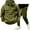 01 Army Green, variant on YueHuiYing Men's Long Set Solid Color With Casual Sweatshirt Work Pants Sports Set Long Sleeved Hooded Set