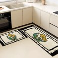 thumbnail image 5 of Kitchen Rugs Sets 3 Piece with Runner Floral Kitchen Floor Mat Carpet Farmhouse Rugs and Mats Non Skid Washable Runner Rug for Kitchen Office Sink Laundry, 5 of 12