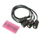 thumbnail image 2 of Cable Conector De Bobina De Encendido, Rendimiento Estable Resistente Al Desgaste Estilo Plug And Play 9U2Z14S411EA A Prueba De Agua Para Coche ANGGREK Ignition Coil Connector Wire for Lincoln MKS, 2 of 8