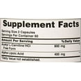 Puritan #39 s Pride Acetyl L Carnitine Free Form 400 mg with Alpha Lipoic Puritan #39 s Pride Acetyl L Carnitine Free Form 400 mg with Alpha Lipoic