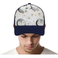 thumbnail image 4 of Happy and Snowflake Baseball Cap Classic Golf Cap Soft Dad Hat Multicolor Adjustable Low Profile Hat Unisex, 4 of 6