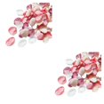 thumbnail image 2 of Cateissary Pétalos de rosa respetuosos con el medio ambiente de 400 piezas para manualidades DIY pétalos artificiales pétalos de rosa de seda Type5 NO5, 2 of 6
