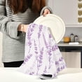thumbnail image 6 of Coolnut Beautiful Lavender Kitchen Dish Towel Set of 1, Super Soft Absorbent Cleaning Cloth, Reusable Quick Drying Kitchen Towel for Home, Kitchen Washcloth Gift, 6 of 7