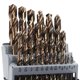 thumbnail image 2 of Juego de Brocas de Cobalto M35 Acero de Alta Velocidad Twist Jobber Longitud para Metal Endurecido, Acero Inoxidable, Hierro Fundido (29 Piezas), 2 of 5