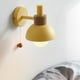 thumbnail image 2 of Naiovety Luz de dormitorio de estilo nórdico, hierro elegante y duradero, luz moderna de pared, luz nórdica, larga vida útil Iluminación y accesorios Amarillo arena, 2 of 6