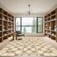 thumbnail image 2 of ODIKA 2x3 Machine Washable Non-Slip Area Rug, Geometric Beige High Traffic Rug, Beige, 1045718, 2 of 7