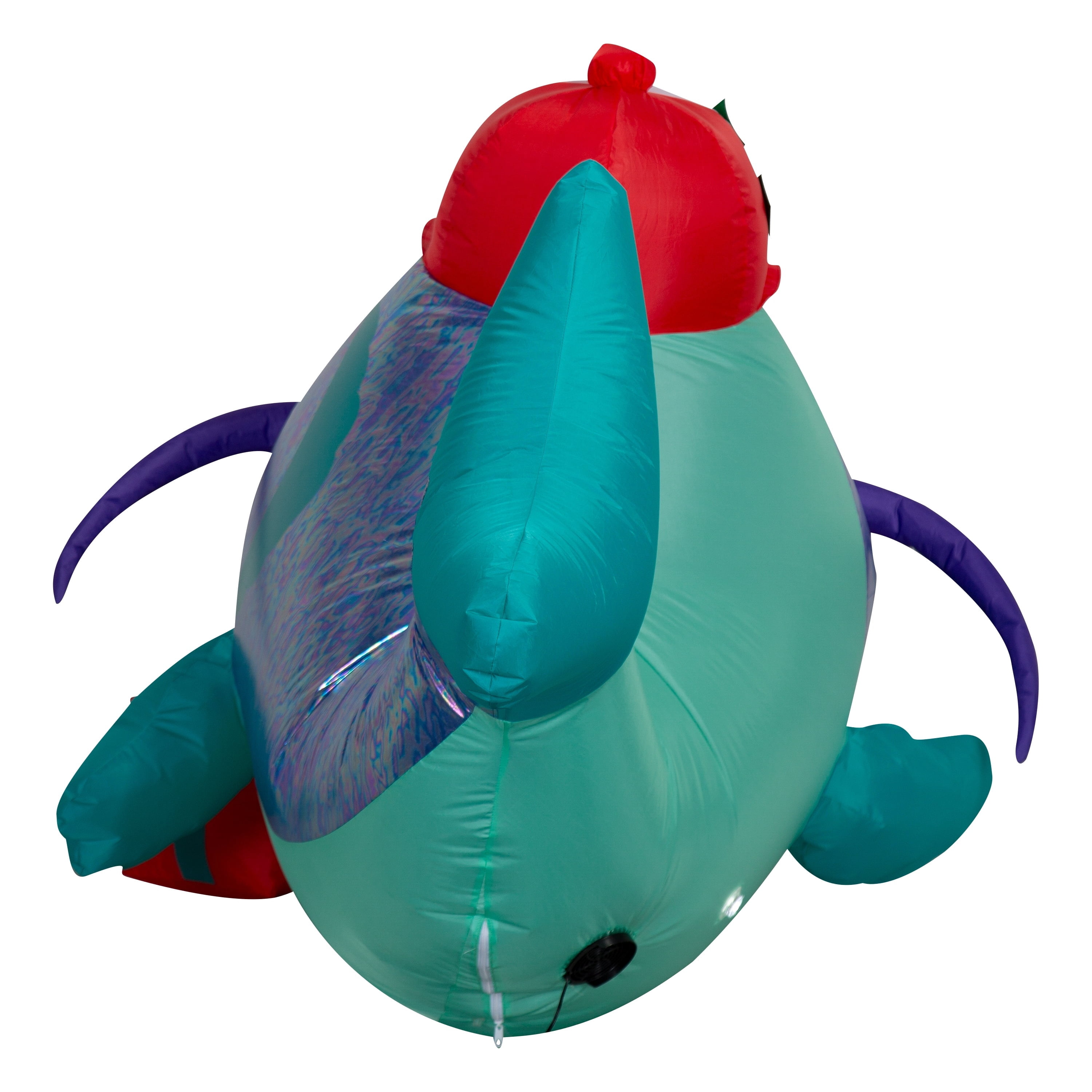 Multicolor Catfish Christmas Airblown Yard Inflatable, 6', by Holiday Time