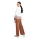thumbnail image 3 of Conjunto de punto a rayas Roman Fashion /Juvenil, 9001 (Chedron) cafe G, 3 of 5