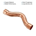 thumbnail image 4 of Unique Bargains U Shape Elbow 180 Degree Copper Pipe Fitting Sweat Welding Connection 22mm ID 2 Pack, 4 of 4