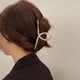 thumbnail image 5 of Pinzas para el cabello con perlas para mujeres y niñas, pinzas grandes para el cabello, pinzas para el cabello para peinado grueso: estilo 1;, 5 of 5
