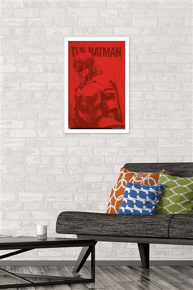 DC Comics The Batman - Photo Wall Poster, 14.725" x 22.375", Framed