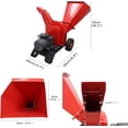 thumbnail image 2 of PreAsion Hand Pushed Wood Crusher/Branch Crusher Garden Branch Pulverizer Multifunctional Wood Crusher 220V 3KW, 2 of 13