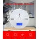 thumbnail image 5 of Detector de humo y monóxido de carbono, alimentado por batería, alarma combinada de humo y CO, alerta de voz, 5 of 5