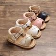 thumbnail image 5 of SPRING PARK Infant Baby Girl Boy Sandals Comfort Premium Summer Outdoor Shoes Anti Slip Rubber Sole Toddler Prewalker First Walking Shoes, 5 of 7
