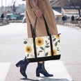 thumbnail image 4 of FORMRS Laptop Tote Bag for Women with 15.6" Computer Compartments Handbag, Sunflower Pattern, 4 of 7