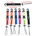 thumbnail image 5 of Fearlessin Quick Release Scuba Diving Lanyards Camera Torch Holder Strap Keeper BCD Snorkeling Buoyancy Snorkeling Webbing with Buckle Black, 5 of 6