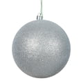 thumbnail image 1 of Ornement Boule à Paillettes Argentées, 12 Po., 1 of 1
