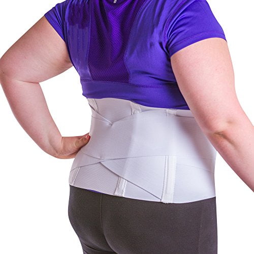 BraceAbility Women's Back Brace for Female Lower Back Pain Treatment