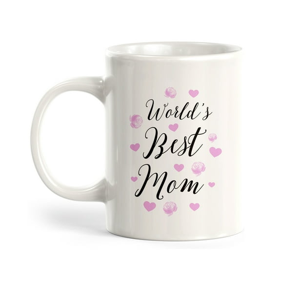 Designs ByLITA World's best mom 11oz Plastic Coffee Mug