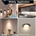 thumbnail image 7 of HIBIBUD Wax Warmer Bulbs,120V 50W Gu10 Light Bulbs for Candle Warmer Lamp,Mr16 with Glass Cover Warming Bulbs,Dimmable,Warm White,Long Lasting Lifespan,6 Pack, 7 of 7