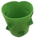 thumbnail image 3 of Bolsa de cultivo de plantas de fresa, jardín de la casa, bolsa portátil para macetas de hortalizas con flores de patata, verde, 30x45 cm, 8 agujeros Noticed HA6255-03B, 3 of 6