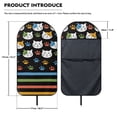 thumbnail image 7 of Uourmeti Cute Cat Paws Terry Cloth Car Seat Cover Sweating, Washable Non Slip Cover for Cars Trucks SUV Seats, Towel Cover for Car Enthusiasts, 7 of 7