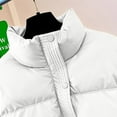 thumbnail image 7 of XFLWAM Womens Winter Coat Warm Quilted Puffer Jacket Solid Color Full Zipper Down Jackets Outerwear with Pockets M, 7 of 7