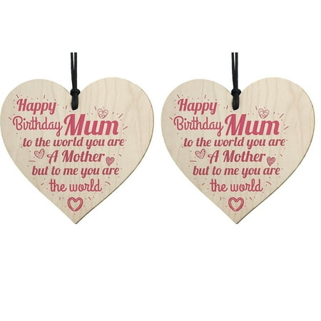 

Veki The Mother Pendant Love Day for -Gift Wooden Decorations Mother s Decoration & Hangs Hanging Decorations for Living Room on Hook