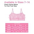 thumbnail image 4 of Cyndeelee Girls 7-16 Joelle Bralette, 5-Pack, 4 of 5