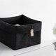 thumbnail image 3 of 6PC Felt Cube Storage Bins Collapsible Storage Bins with Hanging Ring, 3 of 5
