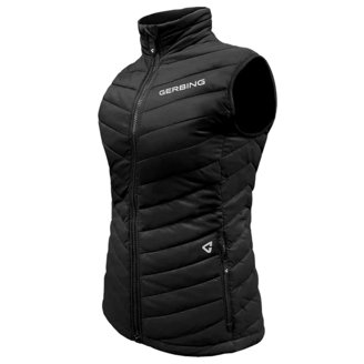 Gilet chauffant pour fee avec batterie électrique rechargeable, Noir - Batterie incluse