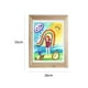 thumbnail image 3 of Marcos de arte para niños de madera Apertura frontal Marco de fotos con tapa Decoración para el hogar (Color de madera), 3 of 7