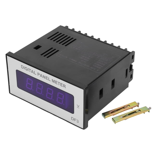 Voltage Meter, Watt Meter 50/60Hz 200V Red Digital Tube For Measure Current For Measuring For Measure Voltage