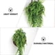 thumbnail image 2 of 2 unids plantas de colgantes artificiales hojas de planta falsa para la decoración de la sala de la pared, 2 of 5