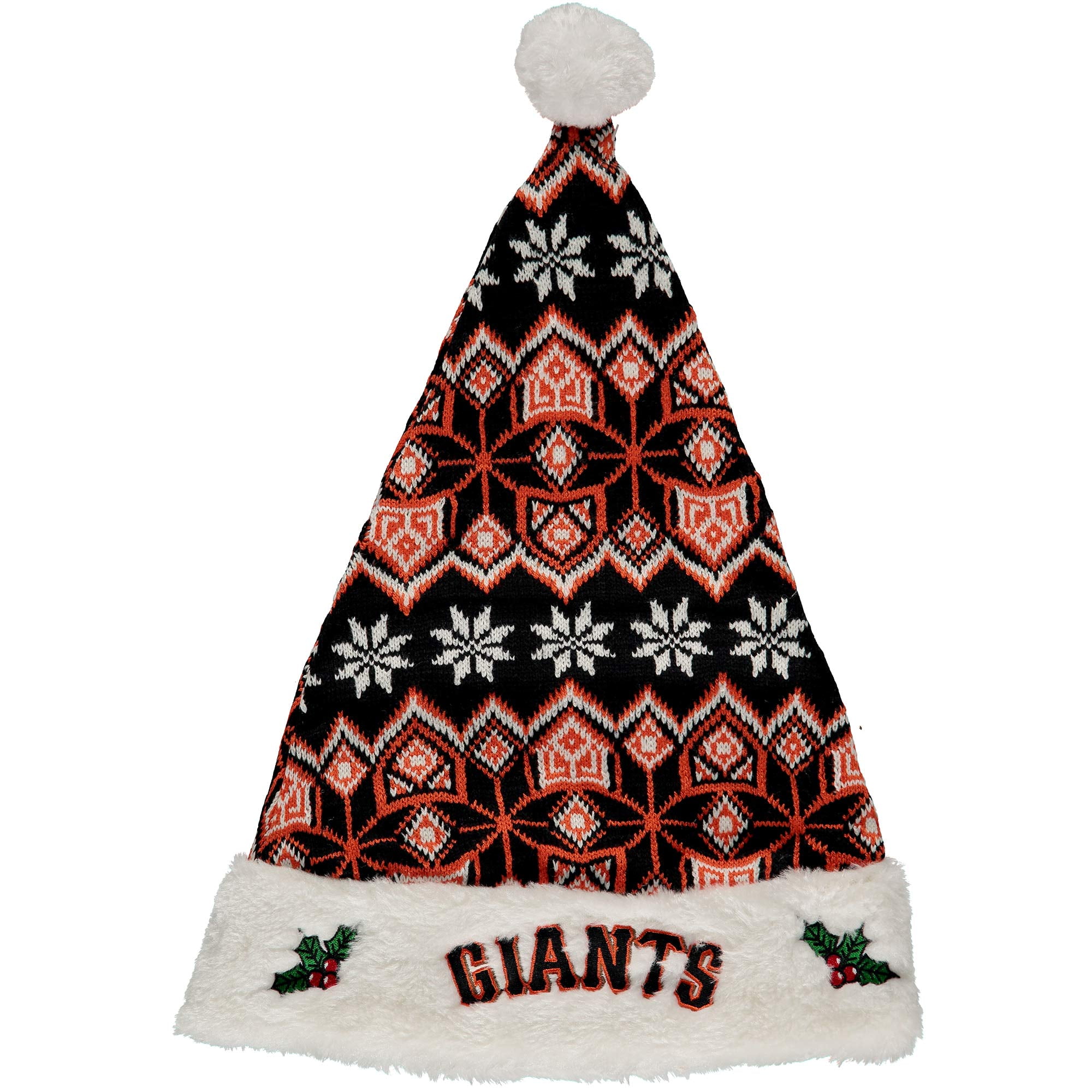 San Francisco Giants Knit Santa Hat No Size by TEAM BEANS INC/FOREVER COLLECTIBLES