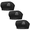 Black 3Pack, variant on Women Strapless Bandeau Bra Printing Patten Tube Tops Bra Bralette Seamless Comfortable Bra