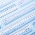 Transparent Clear Ruler Ljkilskltr Transparent Straight Measuring Ruler Clear Printed Markings ...