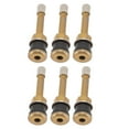thumbnail image 4 of Clamp In Valve Core, Solid Tire Valve Stem Brass Heavy Duty High Strength  For Trucks, 4 of 8