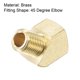 thumbnail image 5 of Uxcell Conector de manguera de latón macho a hembra en codo de 45 grados 1/4 NPT, 5 of 5