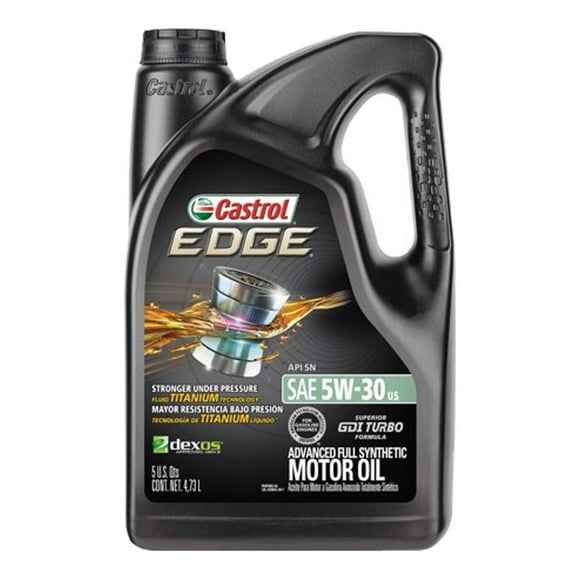 Aceite Castrol Edge SAE 5W-30 10,000 millas 4.73 litros
