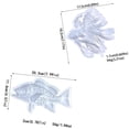 thumbnail image 4 of Juego de moldes de silicona Kingmise de peces Betta y Bass para arte de pared, 4 of 9
