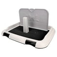 thumbnail image 3 of EBTOOLS Pet Small Puppy Dog Potty Toilet Loo Pee Litter Tray Training Pad Indoor Holder, 3 of 8
