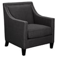 thumbnail image 2 of Picket House Furnishings Emery Chair WIth Ottoman in Charcoal Gray, 2 of 13
