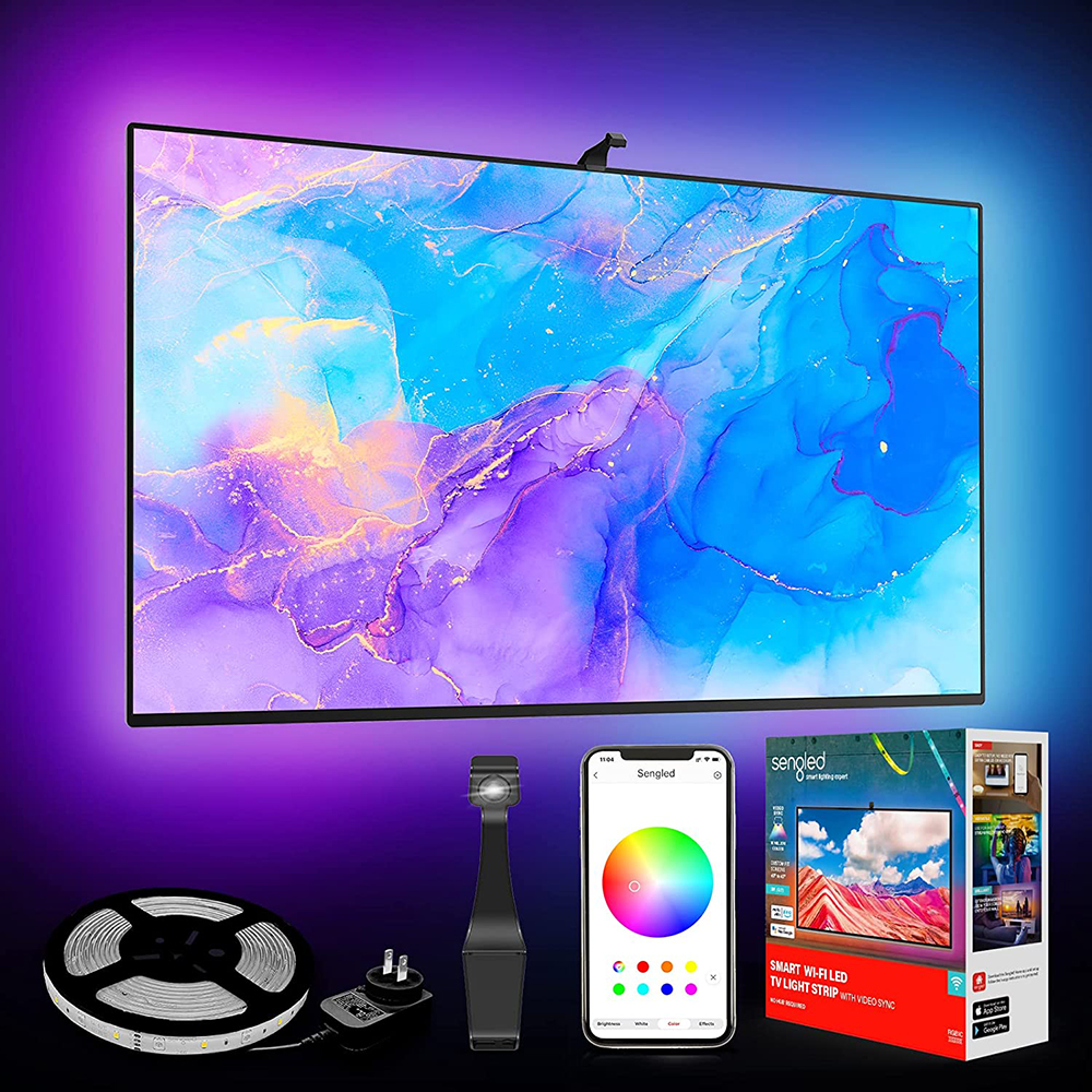 Envisual Tv Led Lights(Tv Sync Suppoorts OffLine), Tv Led Backlights With Camera For 4045 Inch