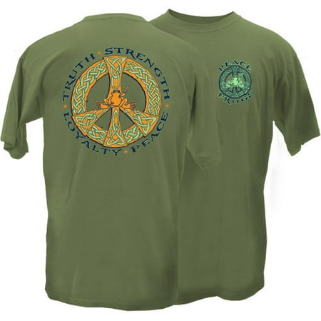 - Peace Frogs Adult Celtic Truth Short Sleeve T-Shirt