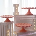 thumbnail image 6 of Round Cake Stand Metal Cakes Display Stand Dessert Cupcake Displays for Graduation Wedding Birthday Anniversary, 6 of 9
